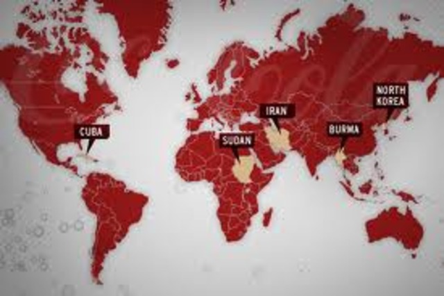 Coca Cola first sold in other countries.