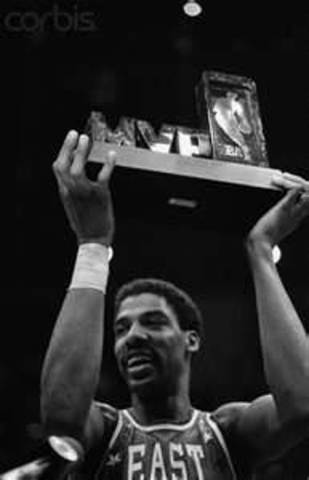 Win His first NBA MVP award