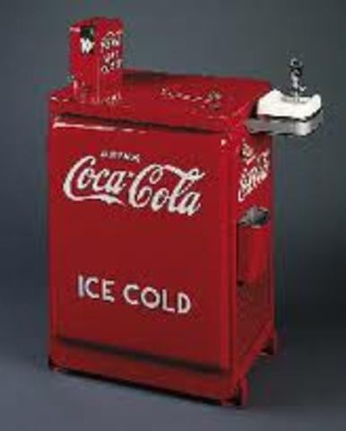 first coin vending machine