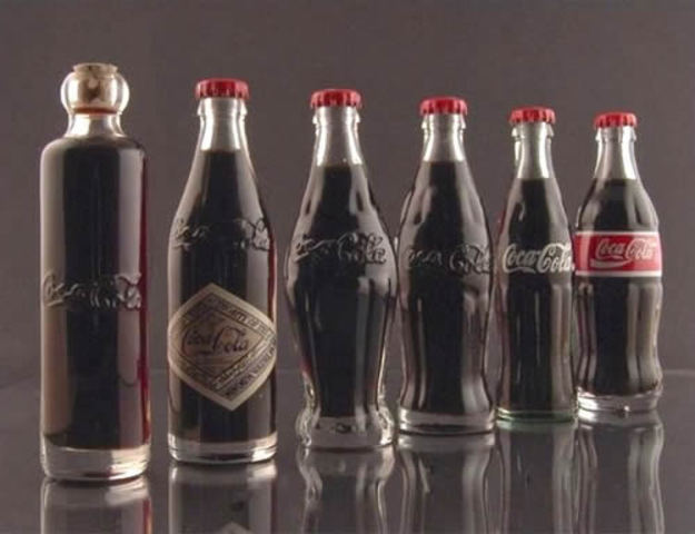 coca cola in bottles