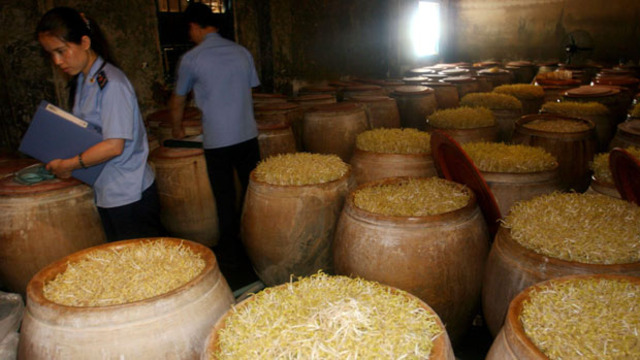 Toxic bean sprouts in Shenyang
