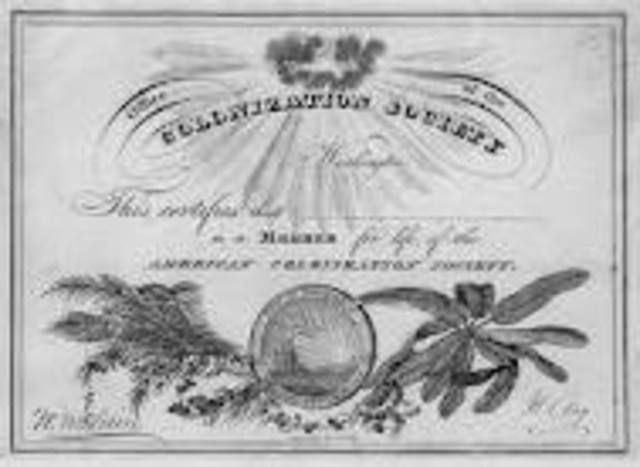 The American Colonization Society