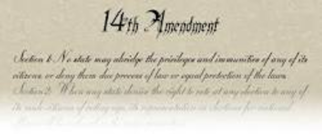 14th Amendment - Rights of Citizens