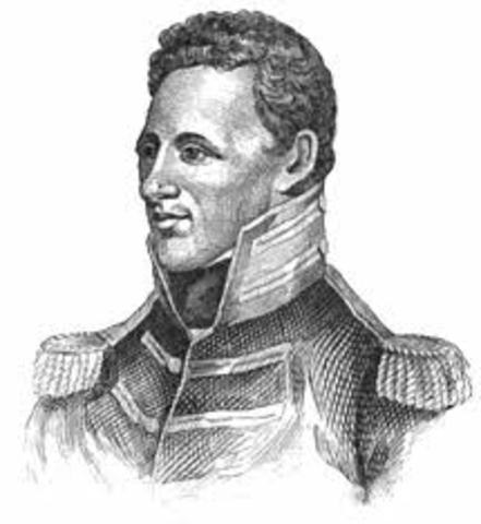 Zebulon Pike views a mountain peak rising above the Colorado plains, which becomes known as "Pikes Peak"