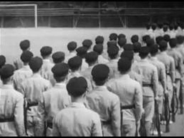 the US Navy repels the Japenese