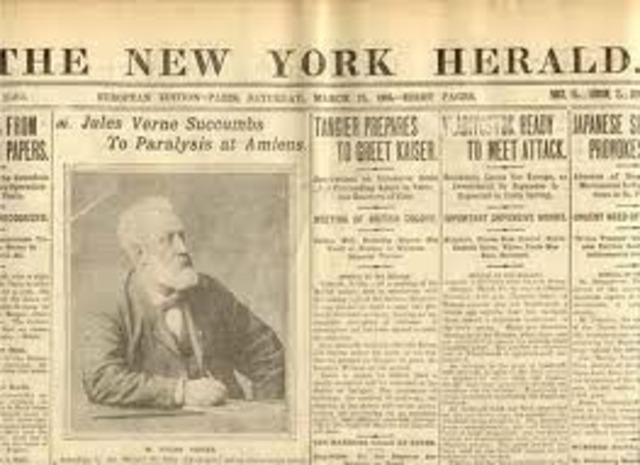 Publishes two short stories, faced with facial paralysis.