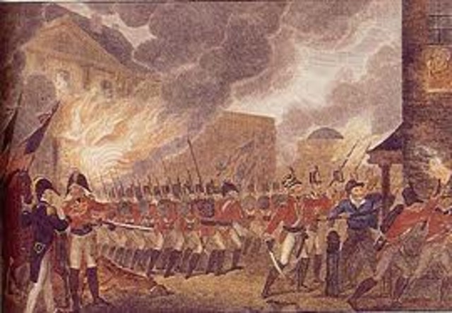 British troops capture Washington, DC