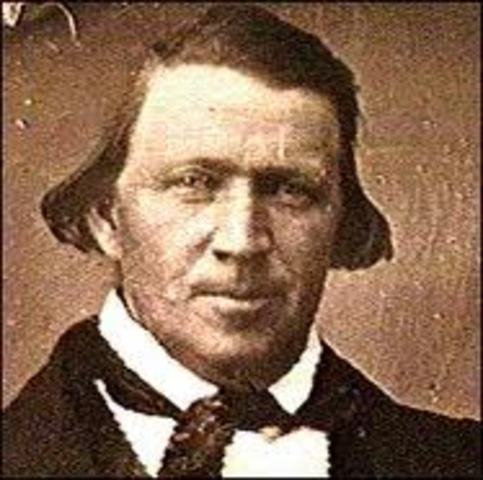 Brigham Young moves the Mormons from Illinois to Utah for safety
