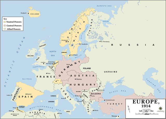 Rivarly in Europe.