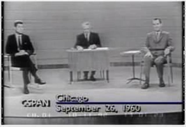 112. First Televised Presidential Debate