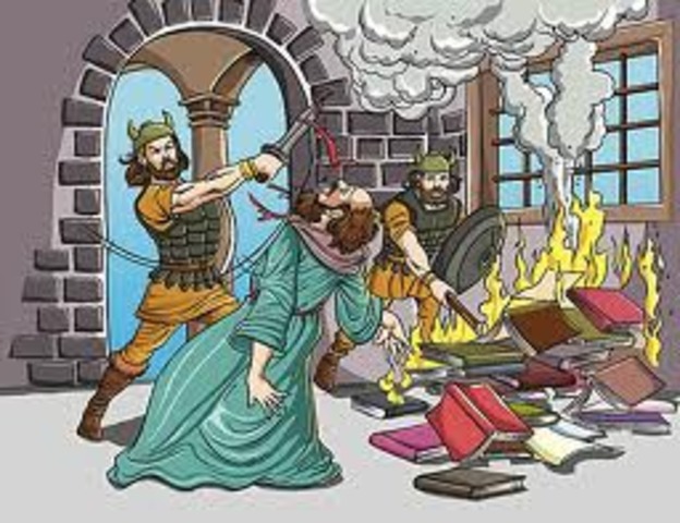 789 -	Début des attaques des Vikings en Angleterre