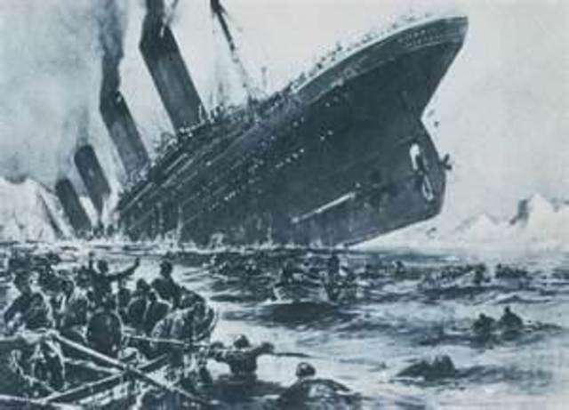 The Titanic Sinks