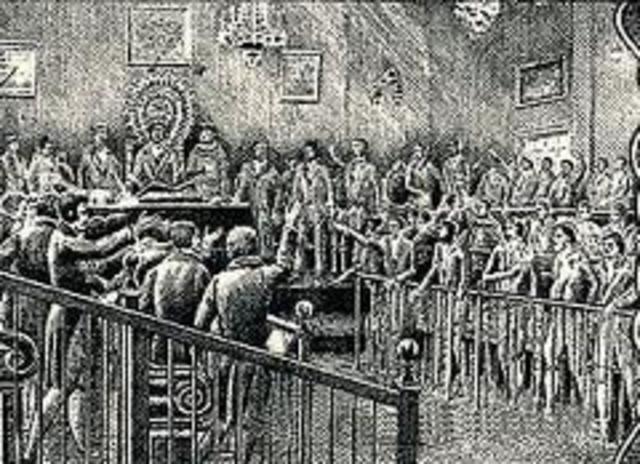 los seres humanos trabajaron desde sus inicios para sobrevivir