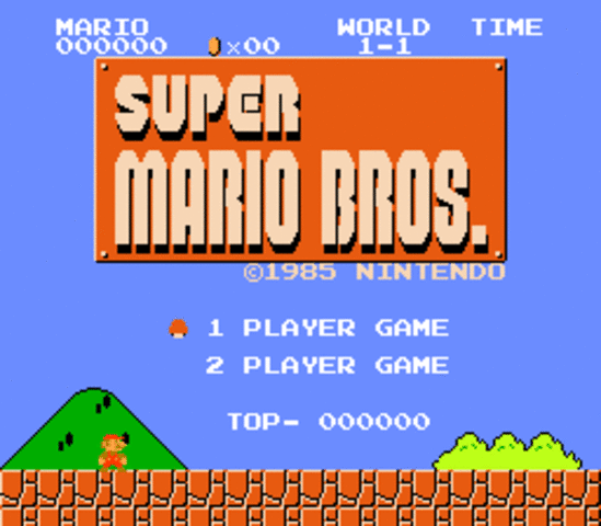 Super Mario Bros is Released, Defining the Genre of Platforming Games