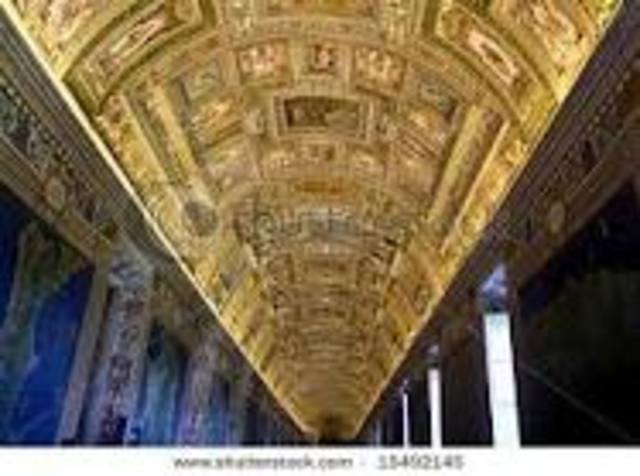 Michelangelo paints the Sistine Chapel