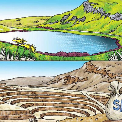 Timeline: Minería y Agua: Recuento de casos. (Sep 2011 - Mayo 2012)