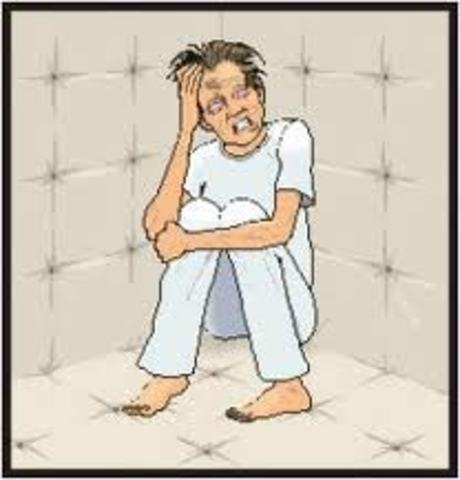 Zelda Fitzgerald's nervous breakdown