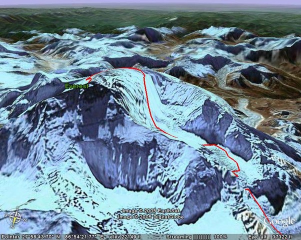 Fischer is buried above South Col as the team regroups.