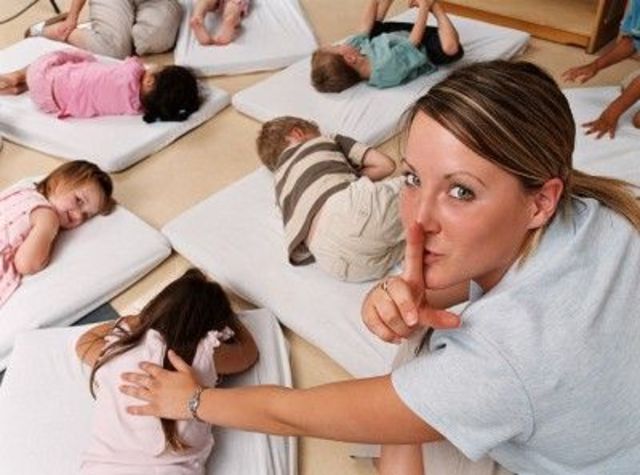 Mi primer día en la guardería