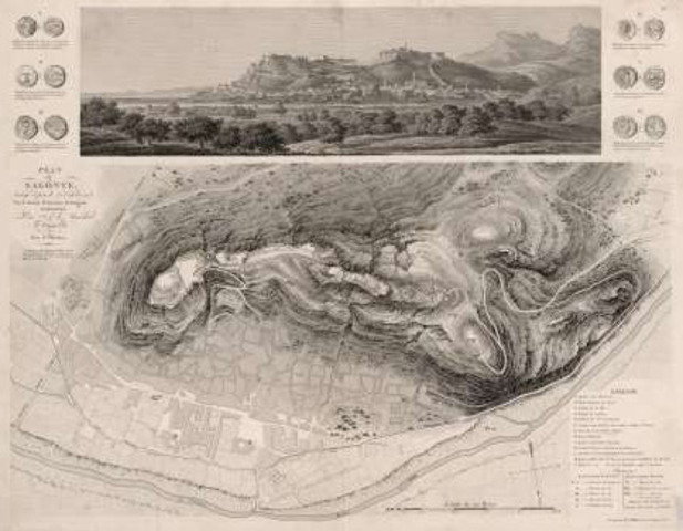 Planos de Sagunto 1940