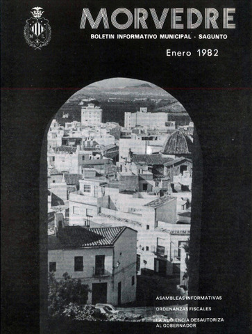 Morvedre: Boletín informativo municipal enero 1982