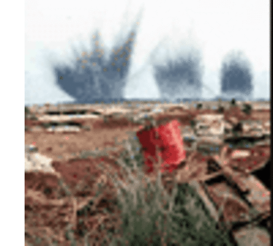 Artillery slams into Khe Sanh