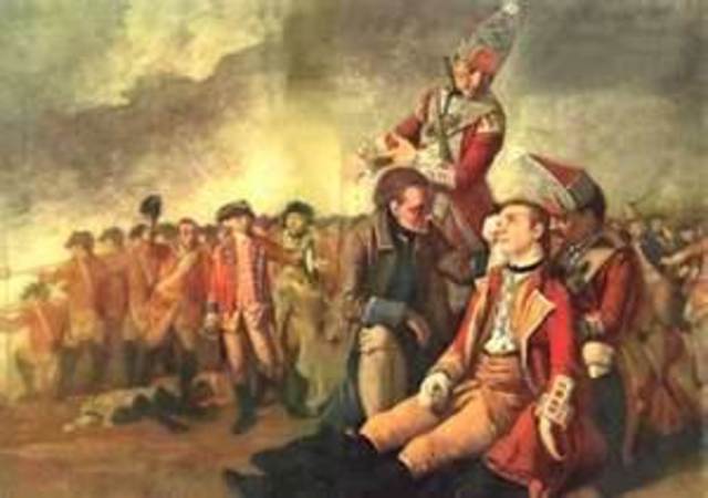 Britain defeats France in the war in Europe