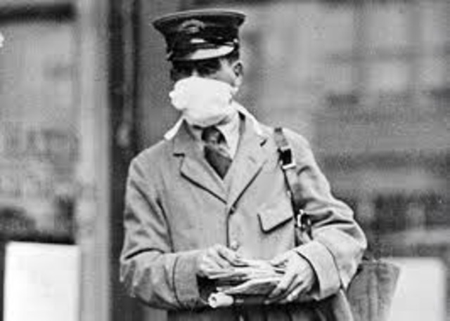 Flu epidemic kills 20 million