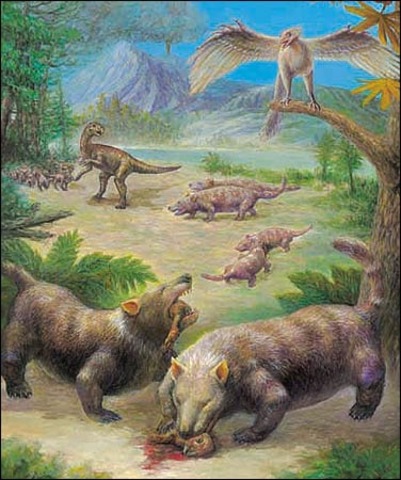 La Era de los mamíferos (HACE 180 MILLONES DE AÑOS)