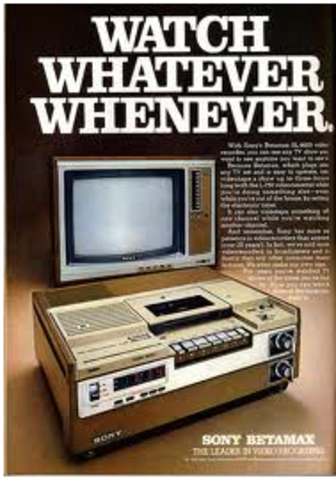 VCRs introduced