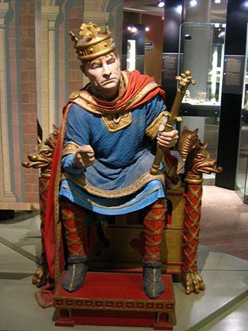 Edouard le Confesseur regne sur l'Angleterre