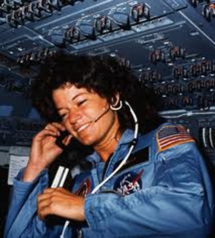 First Lady to go into space