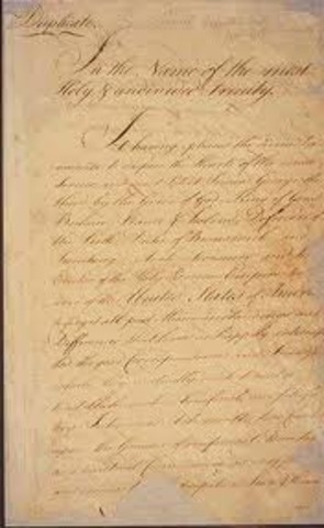 Treaty of Paris is signed between Britain and France, ending the French and Indian war