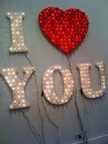 Eva said I love you for the very first time