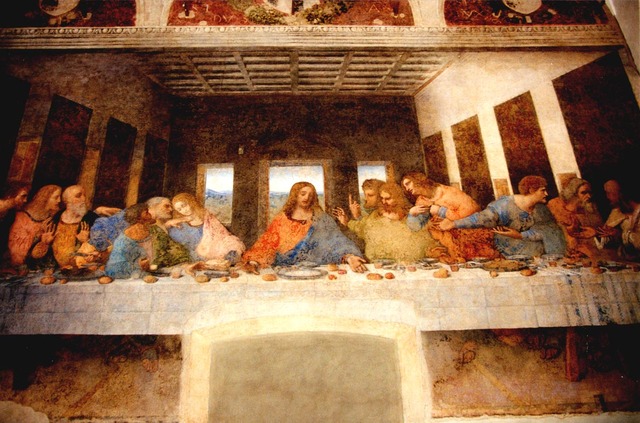 10. Leonardo da Vinci’s Last Supper