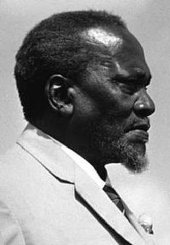 Jomo Kenyatta becomes KAU leader