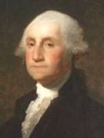 George Washington is inaugurated as our 1st President in New York City