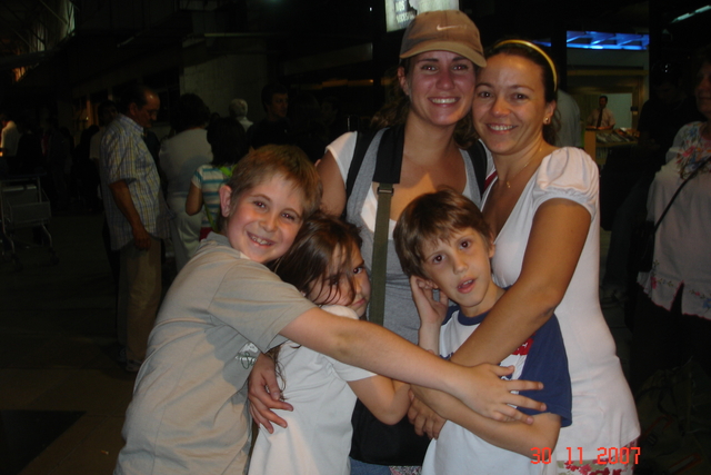 My sister cames back from Europe