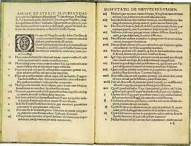 15. Posts 95 Theses on the Castle Church Door