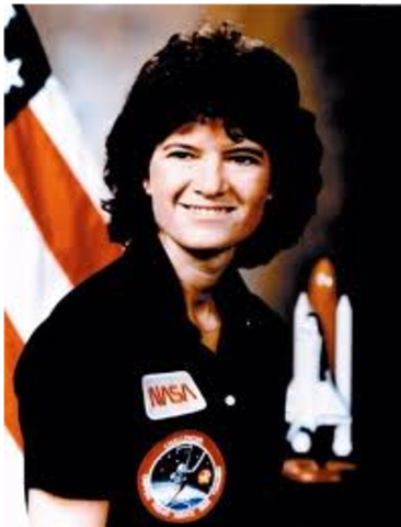 Sally Ride becomes first American woman in space