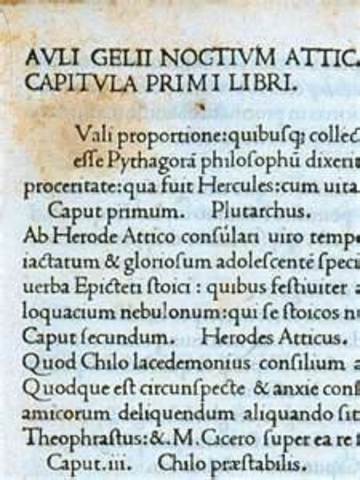 6. Nicolas Jenson sets news standard for Roman type.