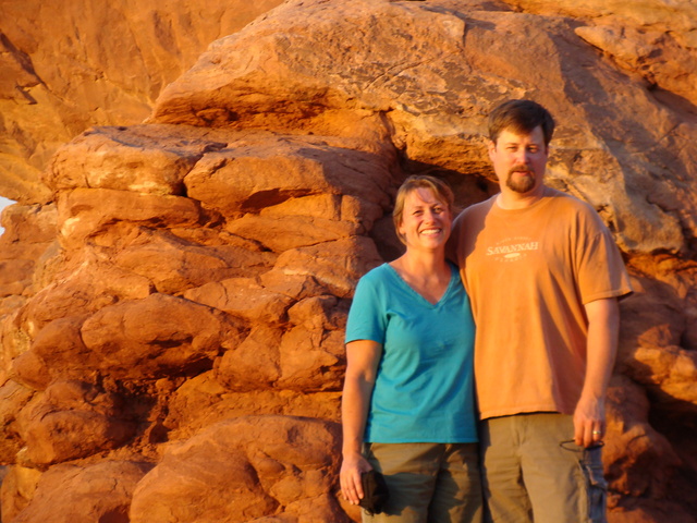 Mom and dad got married