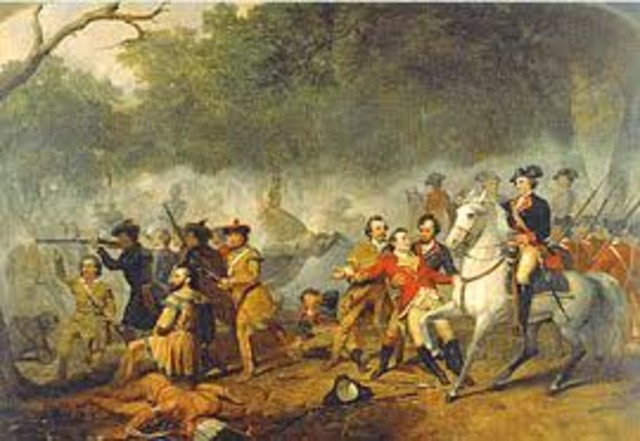 French troops defeat General Braddock