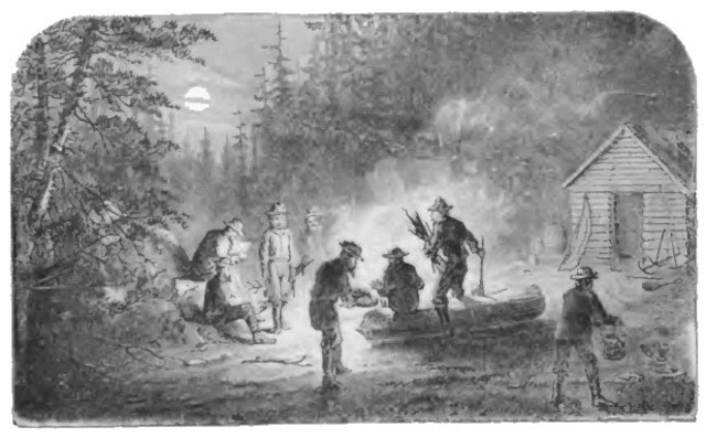 The "forty-niners" make the long journey to California in search of gold