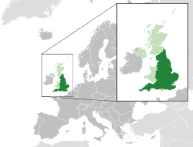 Conquête de l'Angleterre pas les Danois