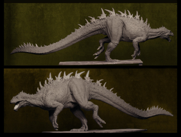 Dinosaur Models Begin Production