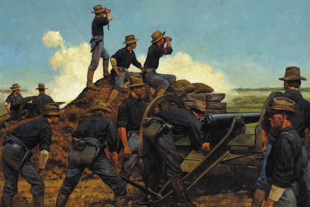 William Mcinley declares war on spain begins spanish american war