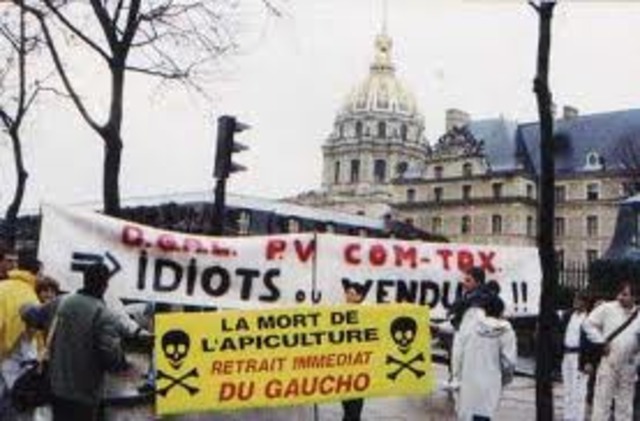 Manifestation des apiculteurs