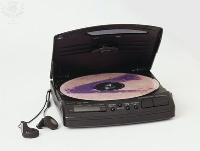 dad got a   cd player