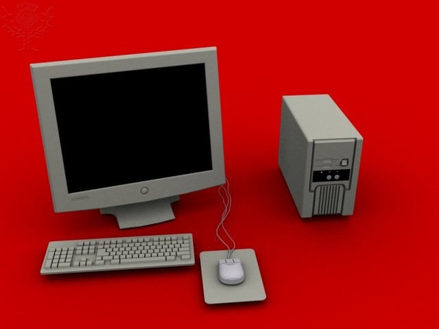 mom's first computer